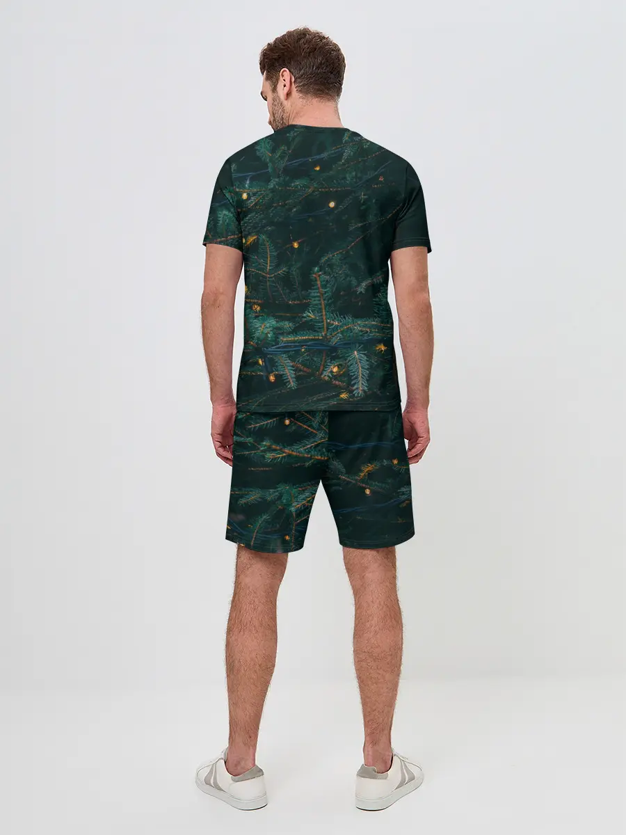 Мужской костюм с шортами / Елка