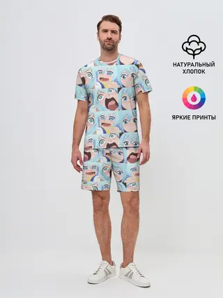 Мужской костюм с шортами / Аква Коносуба Aqua Konosuba