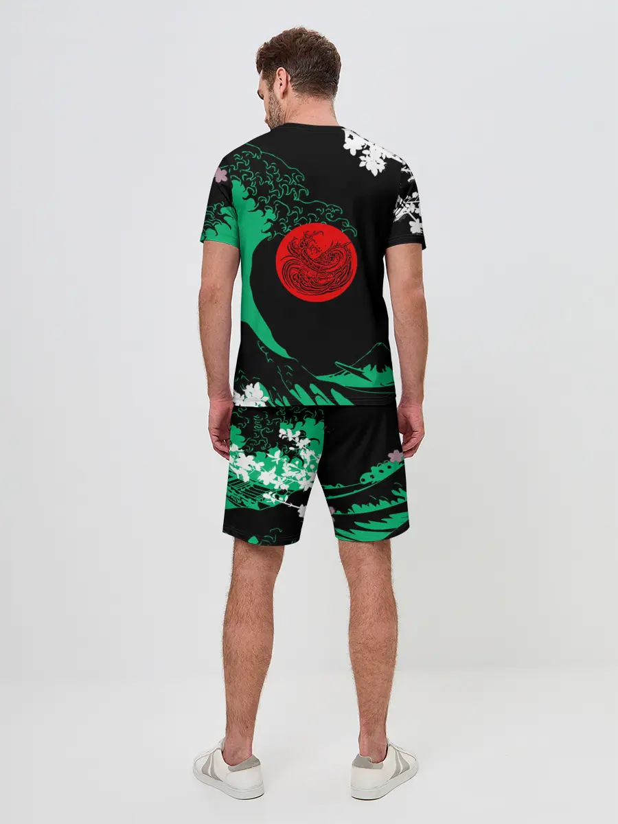 Мужской костюм с шортами / Japanese style