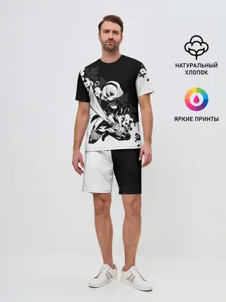 Мужской костюм с шортами / NIER AUTOMATA