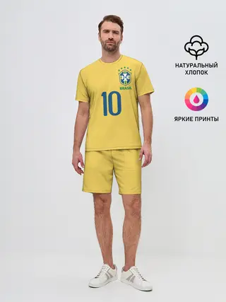 Мужской костюм с шортами / СБОРНАЯ БРАЗИЛИИ ПЕЛЕ