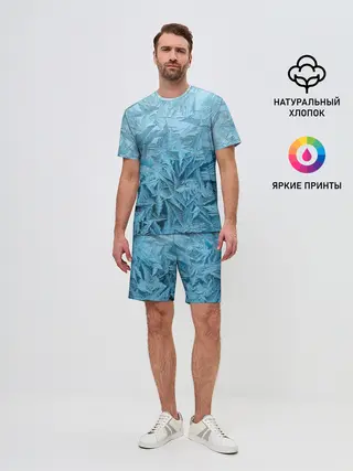 Мужской костюм с шортами / Иней