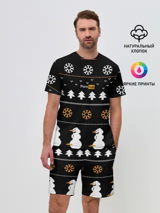 Мужской костюм с шортами / PORN HUB