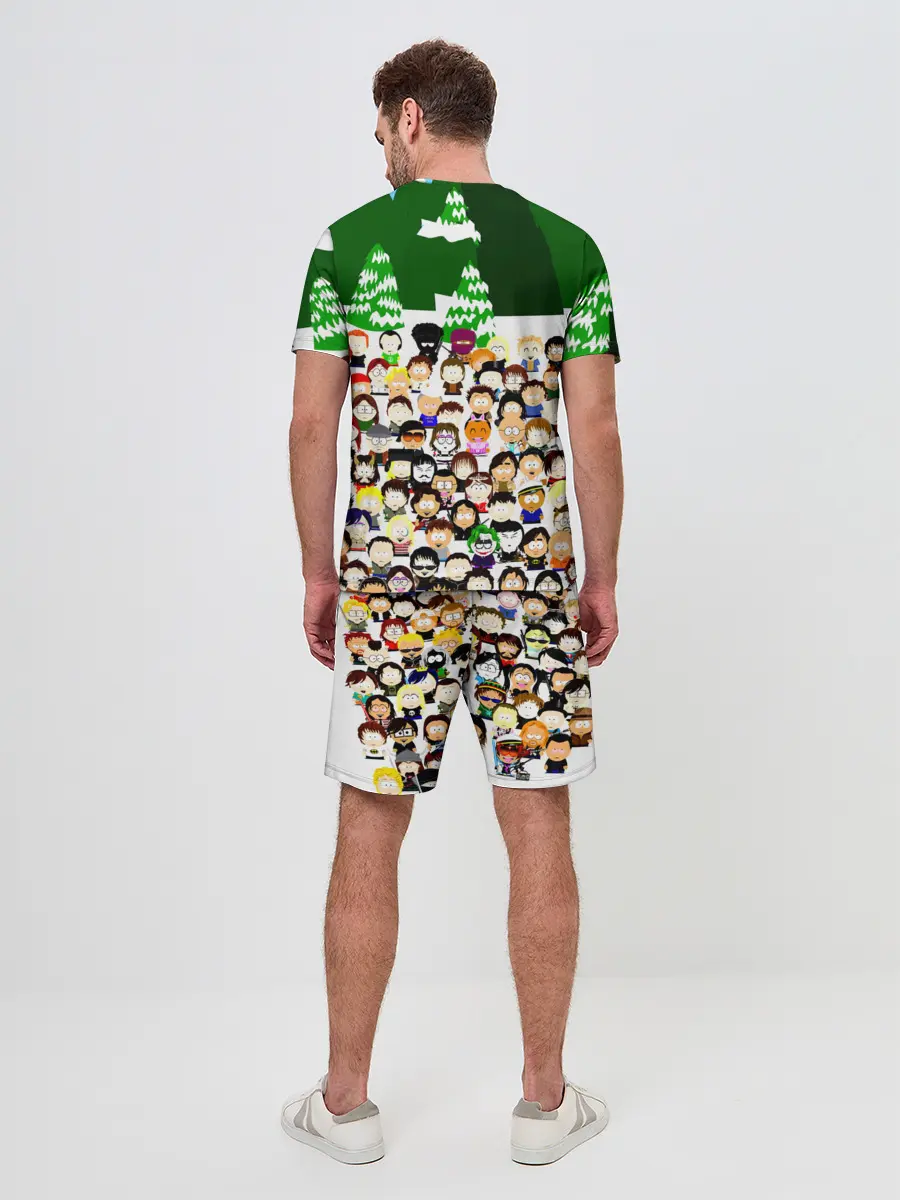 Мужской костюм с шортами / Южный Парк / South Park .