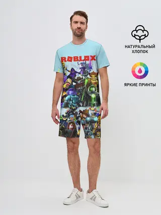 Мужской костюм с шортами / ROBLOX