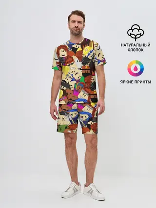 Мужской костюм с шортами / ROBLOX