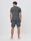 Мужской костюм с шортами / Веточки