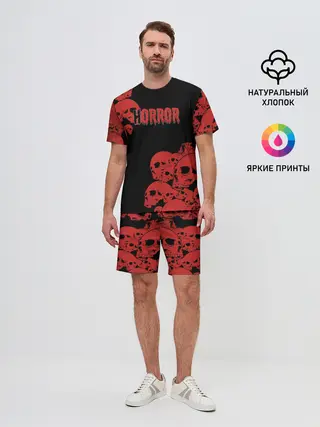 Мужской костюм с шортами / Horror