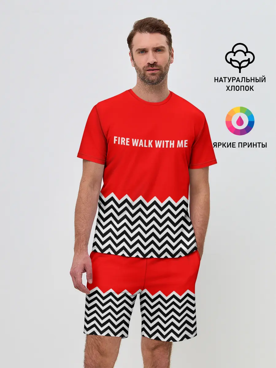 Мужской костюм с шортами / Twin Peaks