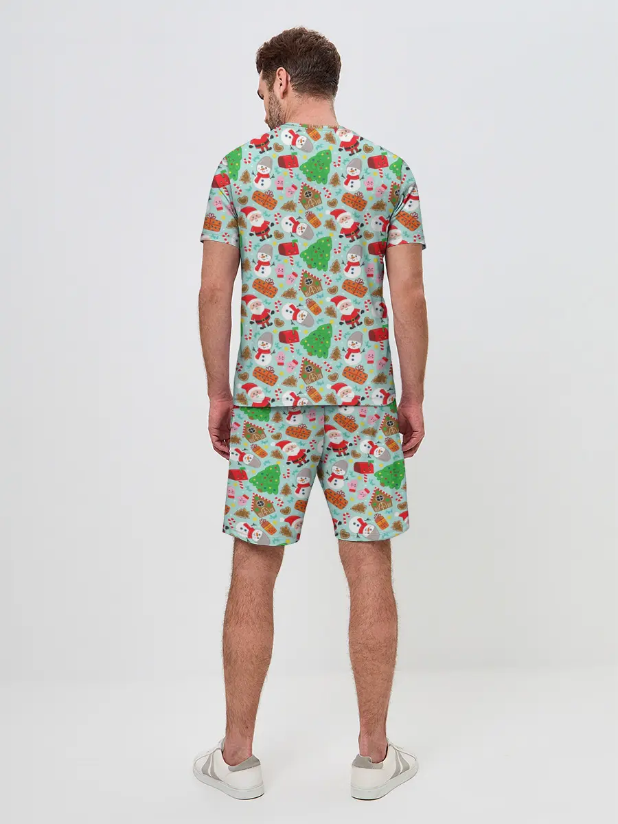 Мужской костюм с шортами / Новый Год