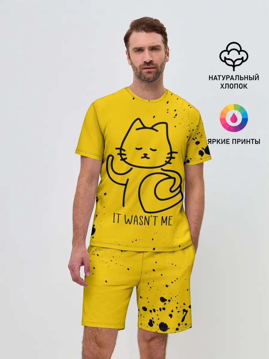 Мужской костюм с шортами / AMONG US - КОТИК