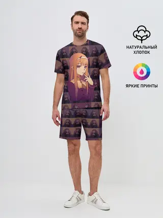 Мужской костюм с шортами / Zero Two Dance