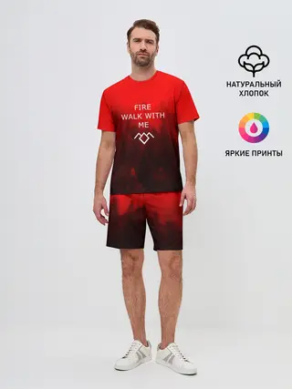 Мужской костюм с шортами / Twin Peaks