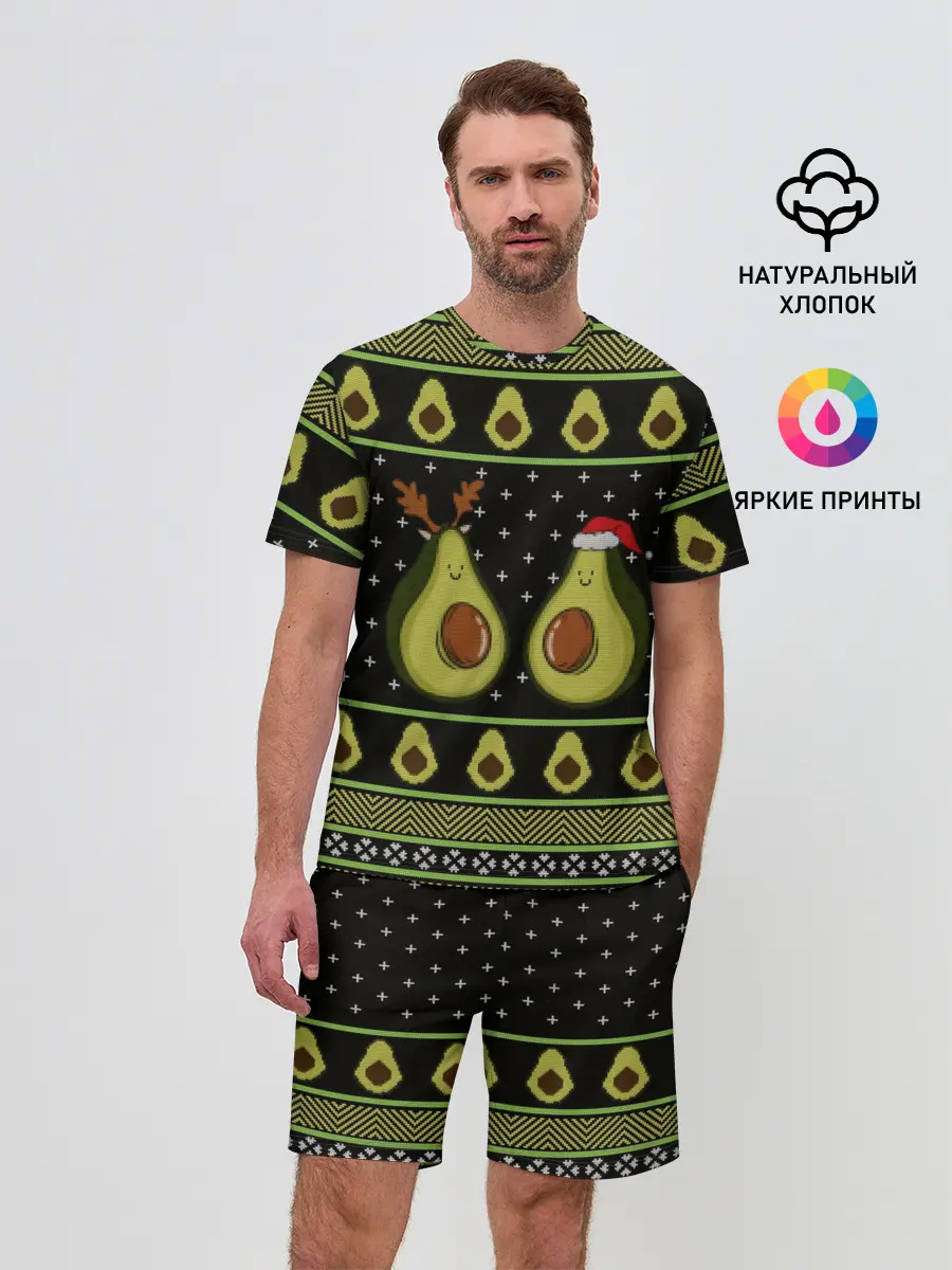 Мужской костюм с шортами / Avo christmas