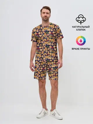 Мужской костюм с шортами / Новый Год