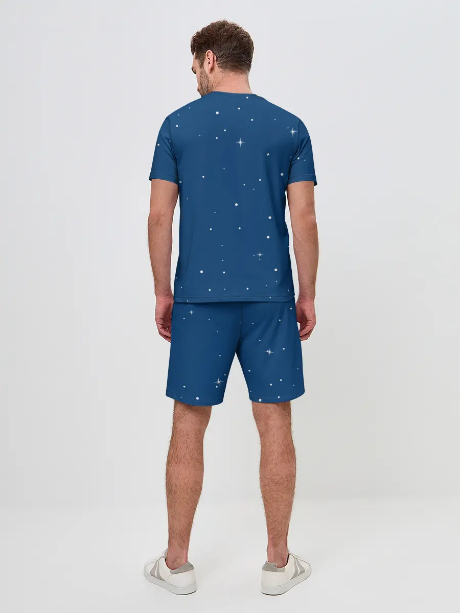 Мужской костюм с шортами / AMONG US - NYAN CREWMATE