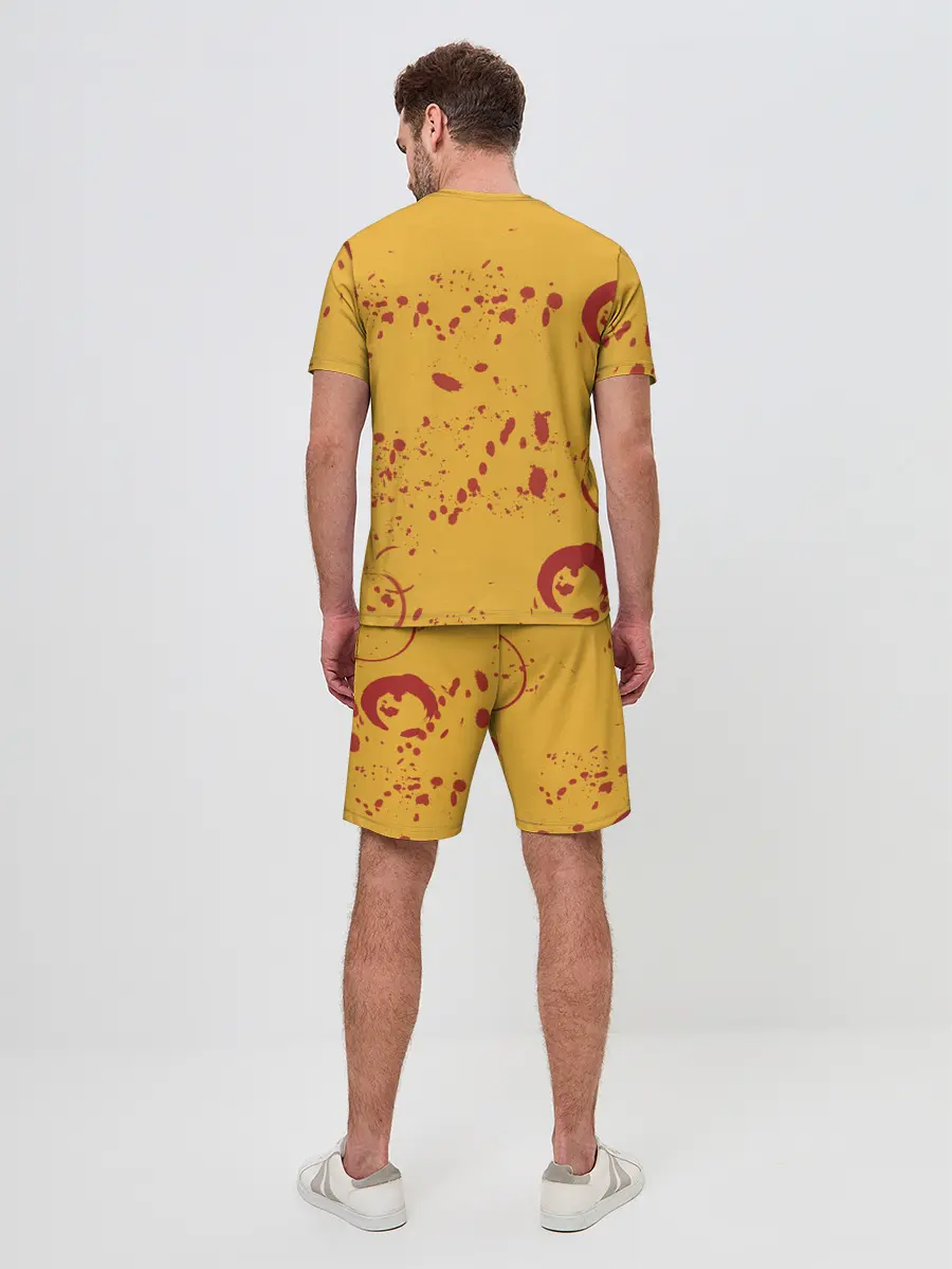 Мужской костюм с шортами / Лис Самурай