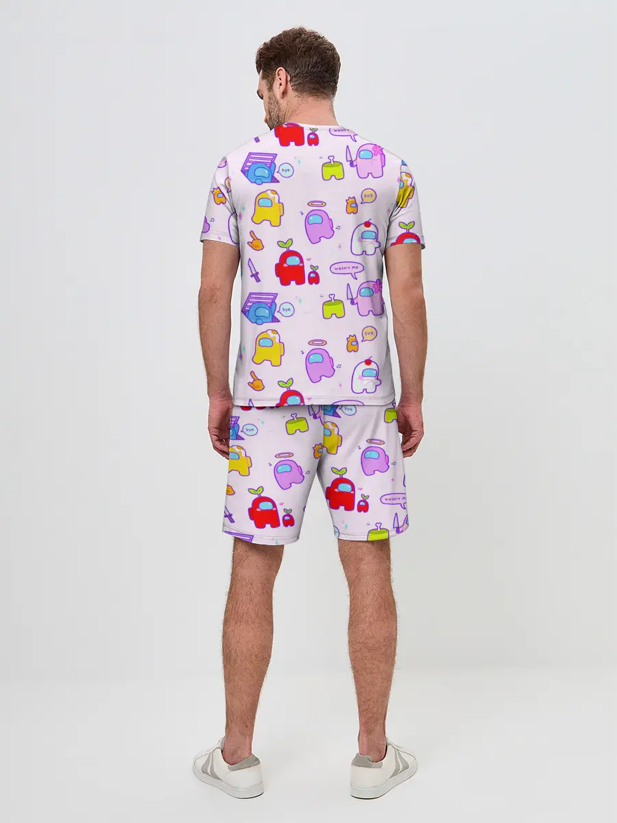 Мужской костюм с шортами / Among Us