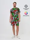 Мужской костюм с шортами / НОВОГОДНИЙ AMONG US