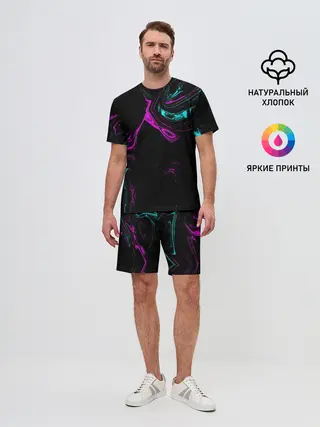 Мужской костюм с шортами / Glitch