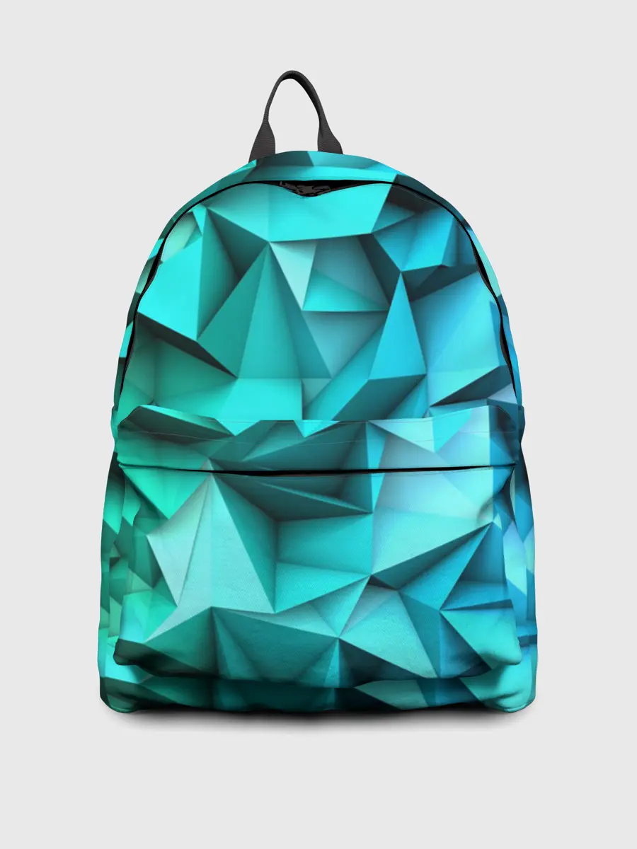 Рюкзак джинсовый / abstraction geometry