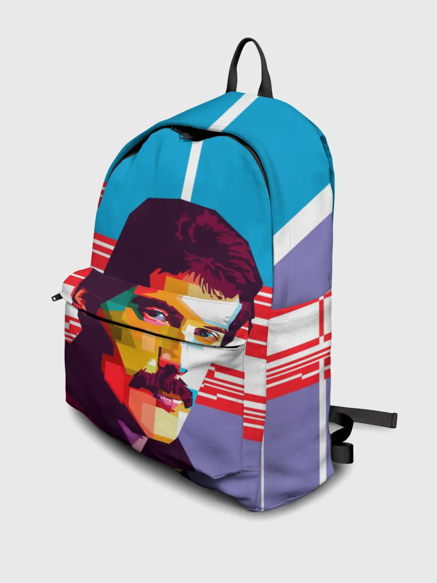 Рюкзак джинсовый / Фредди Меркьюри