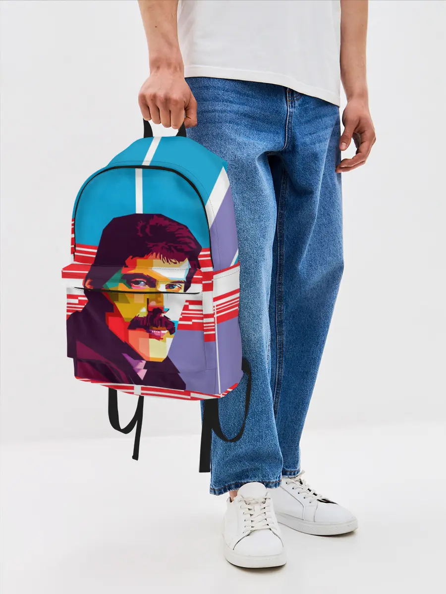 Рюкзак джинсовый / Фредди Меркьюри