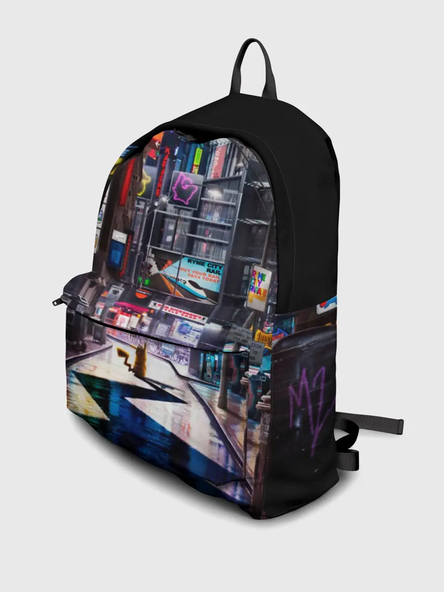 Рюкзак джинсовый / Покемон. Детектив Пикачу