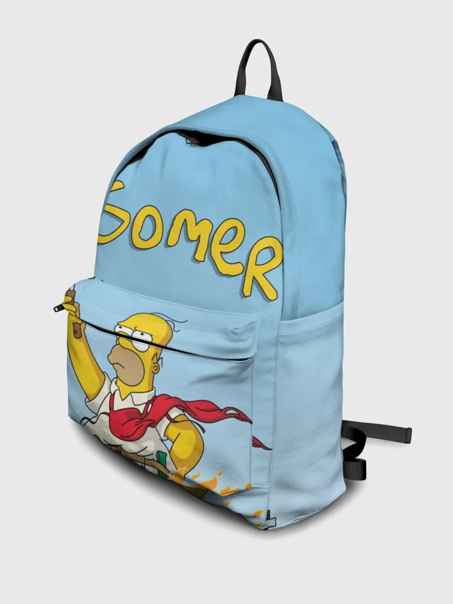 Рюкзак джинсовый / Гомер