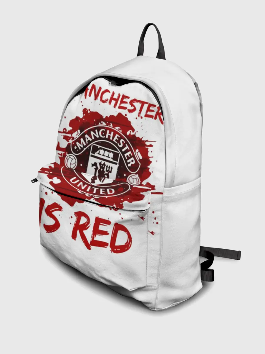 Рюкзак джинсовый / Манчестер Юнайтед