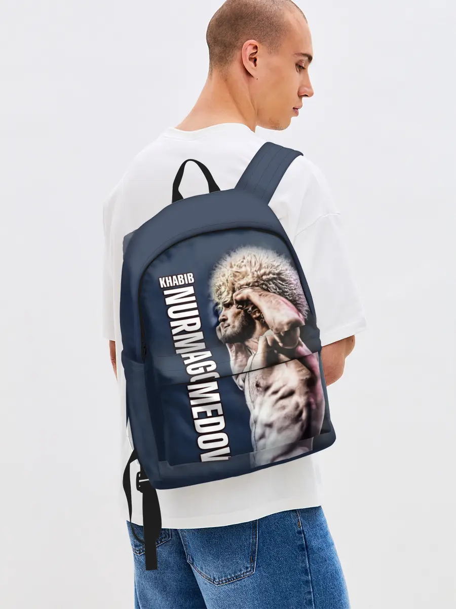 Рюкзак джинсовый / Хабиб Нурмагомедов