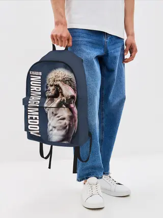 Рюкзак джинсовый / Хабиб Нурмагомедов