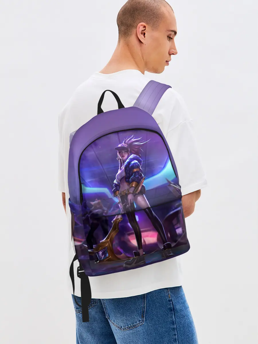 Рюкзак джинсовый / Akali. KDA