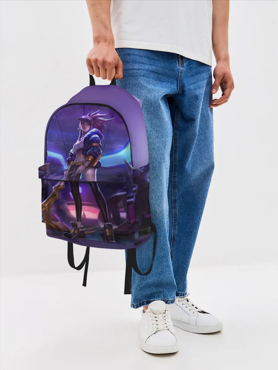 Рюкзак джинсовый / Akali. KDA