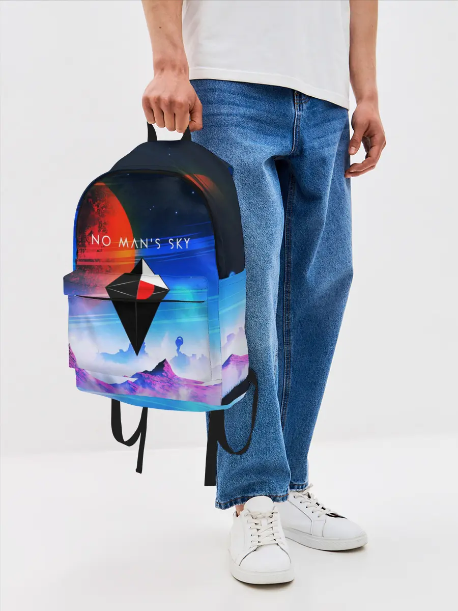 Рюкзак джинсовый / NO MANS SKY