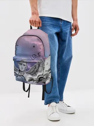 Рюкзак джинсовый / Lil Peep