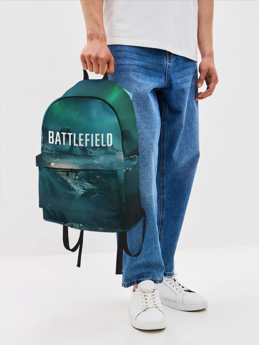Рюкзак джинсовый / BATTLEFIELD