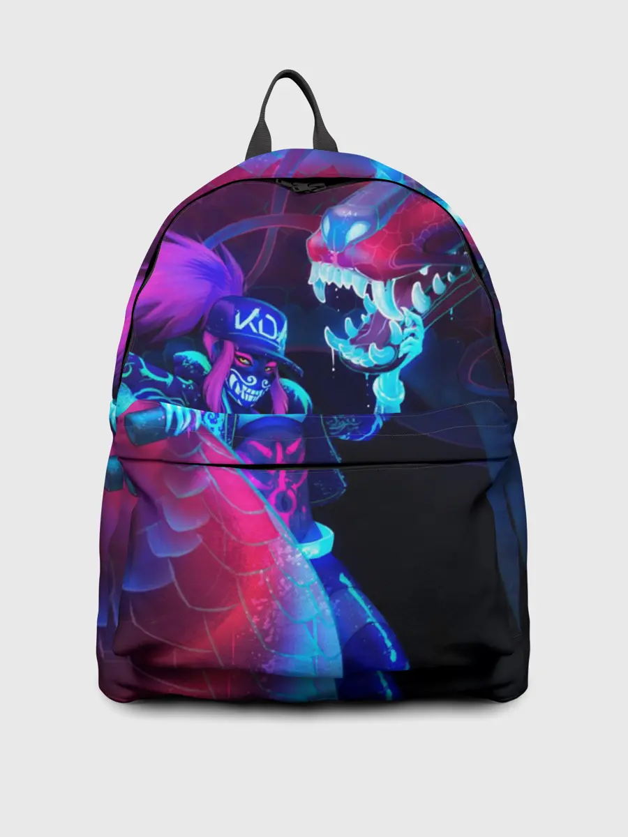 Рюкзак джинсовый / Akali. KDA