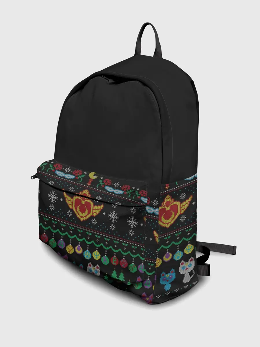 Рюкзак джинсовый / Sailor Moon Вязаный