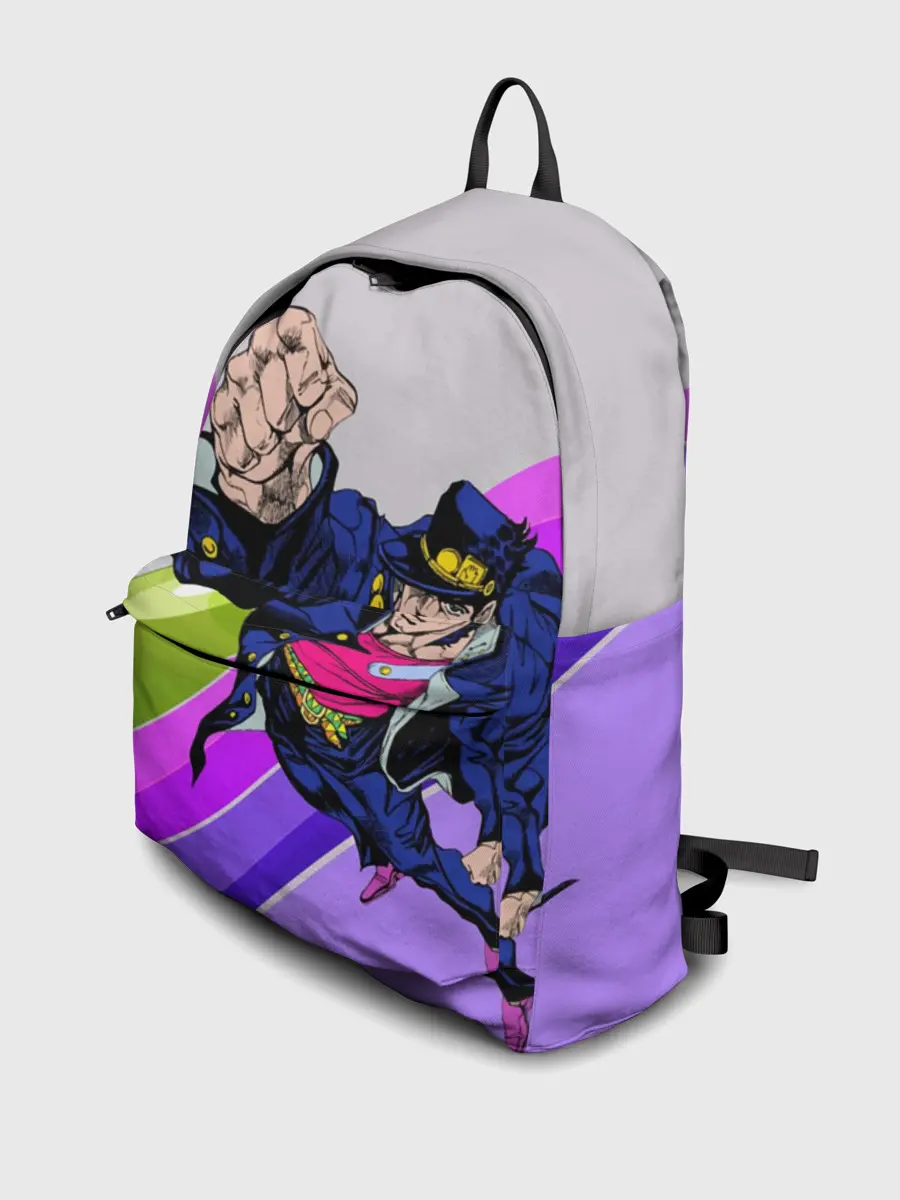 Рюкзак джинсовый / Jojo Jotaro