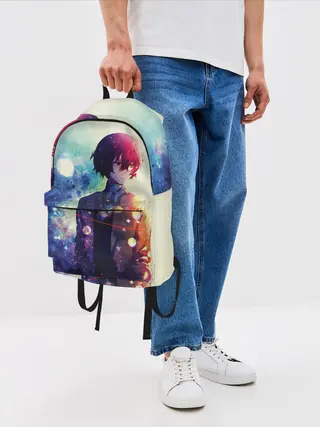 Рюкзак джинсовый / Осаму Дазай