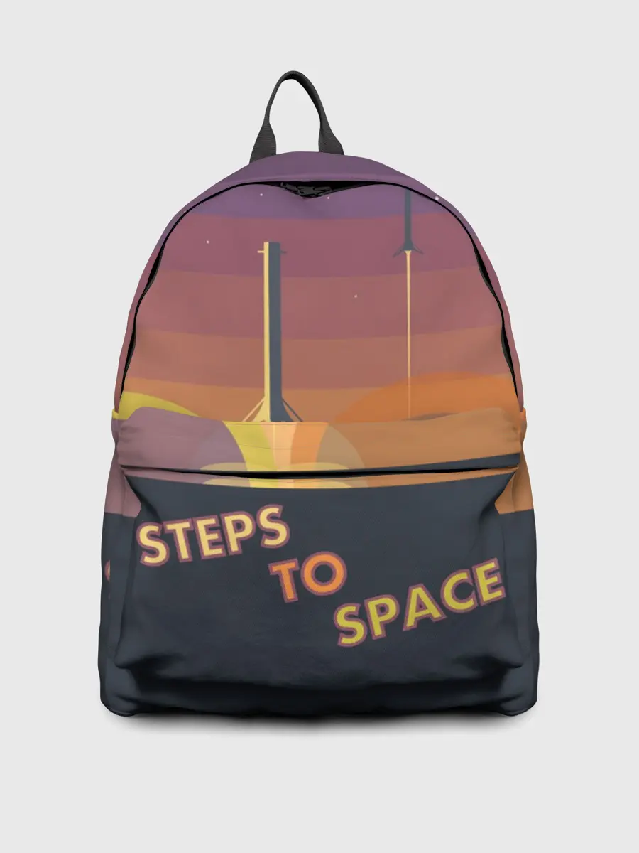 Рюкзак джинсовый / STEPS TO SPACE