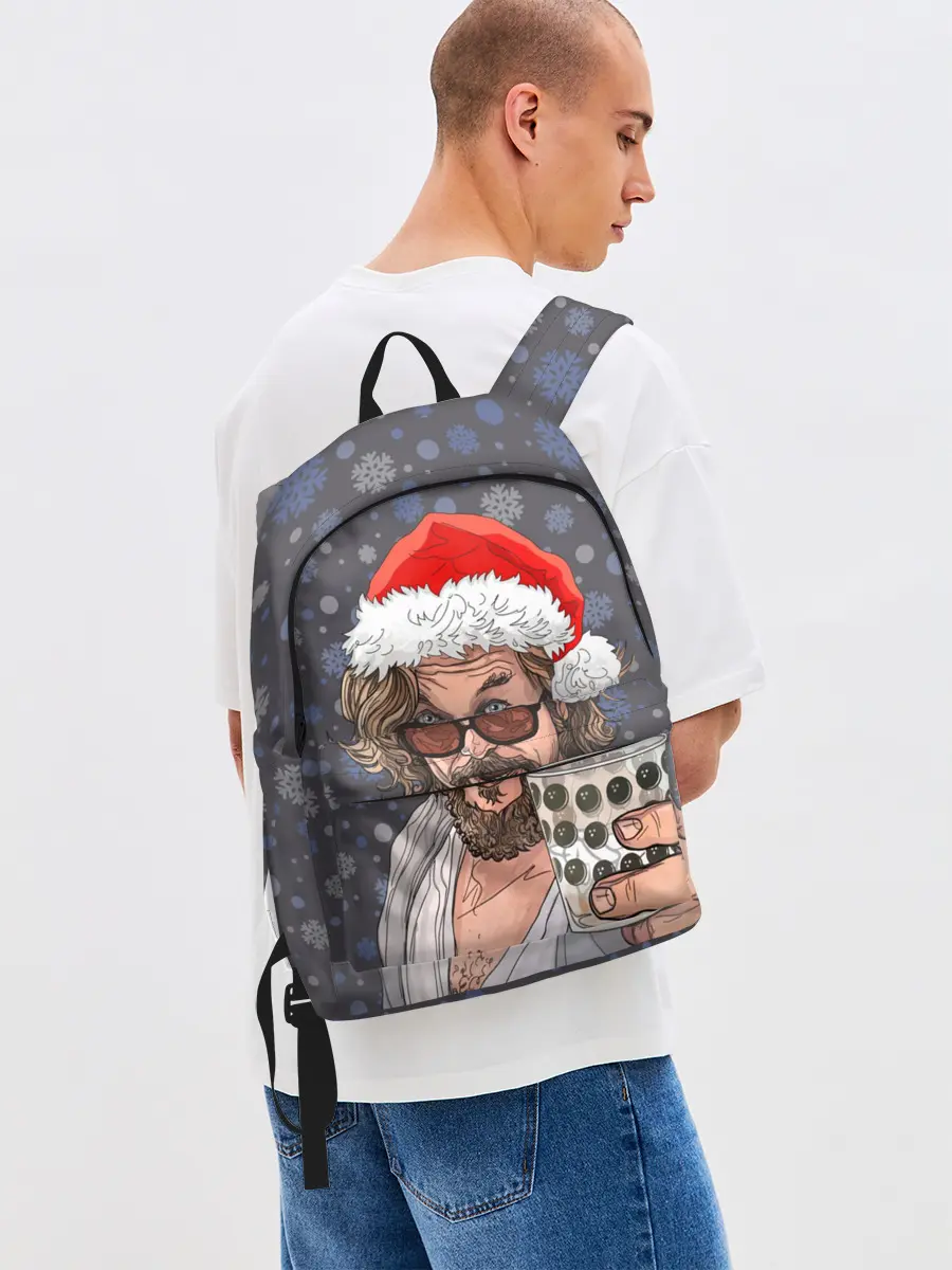 Рюкзак джинсовый / Лебовски Санта