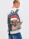 Рюкзак джинсовый / Лебовски Санта