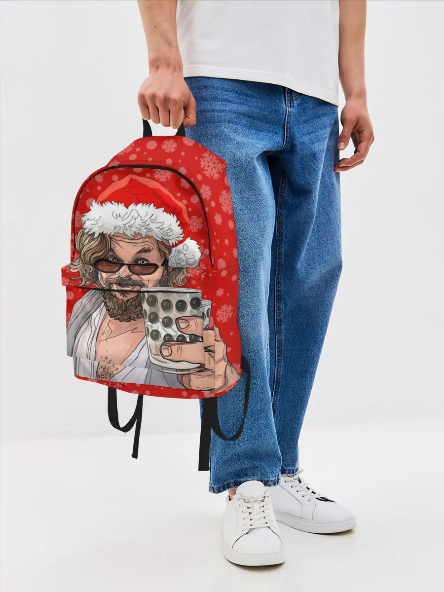 Рюкзак джинсовый / Лебовски Санта