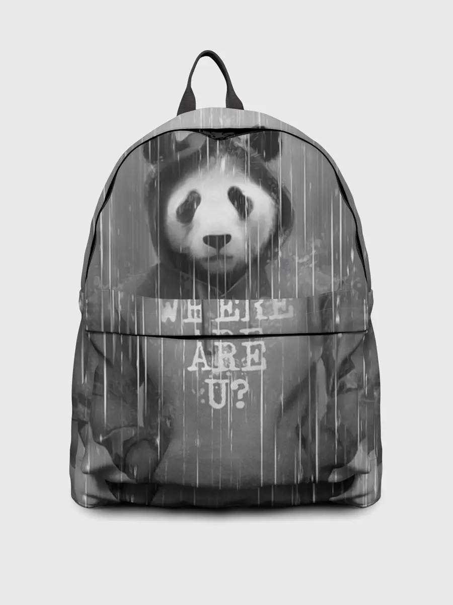 Рюкзак джинсовый / Панда