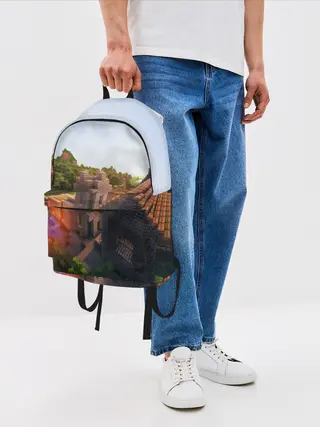 Рюкзак джинсовый / Minecraft