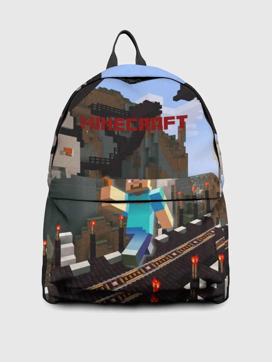 Рюкзак джинсовый / Minecraft