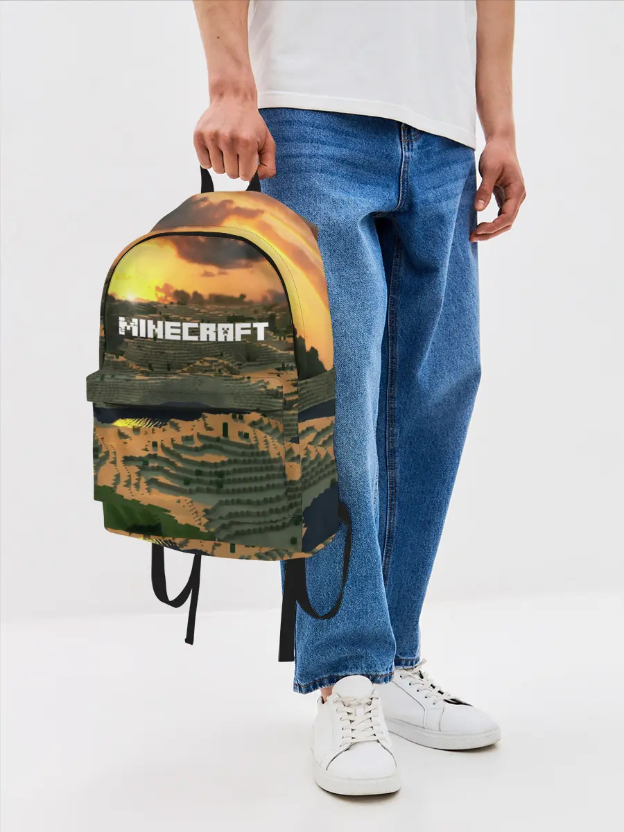 Рюкзак джинсовый / MINECRAFT