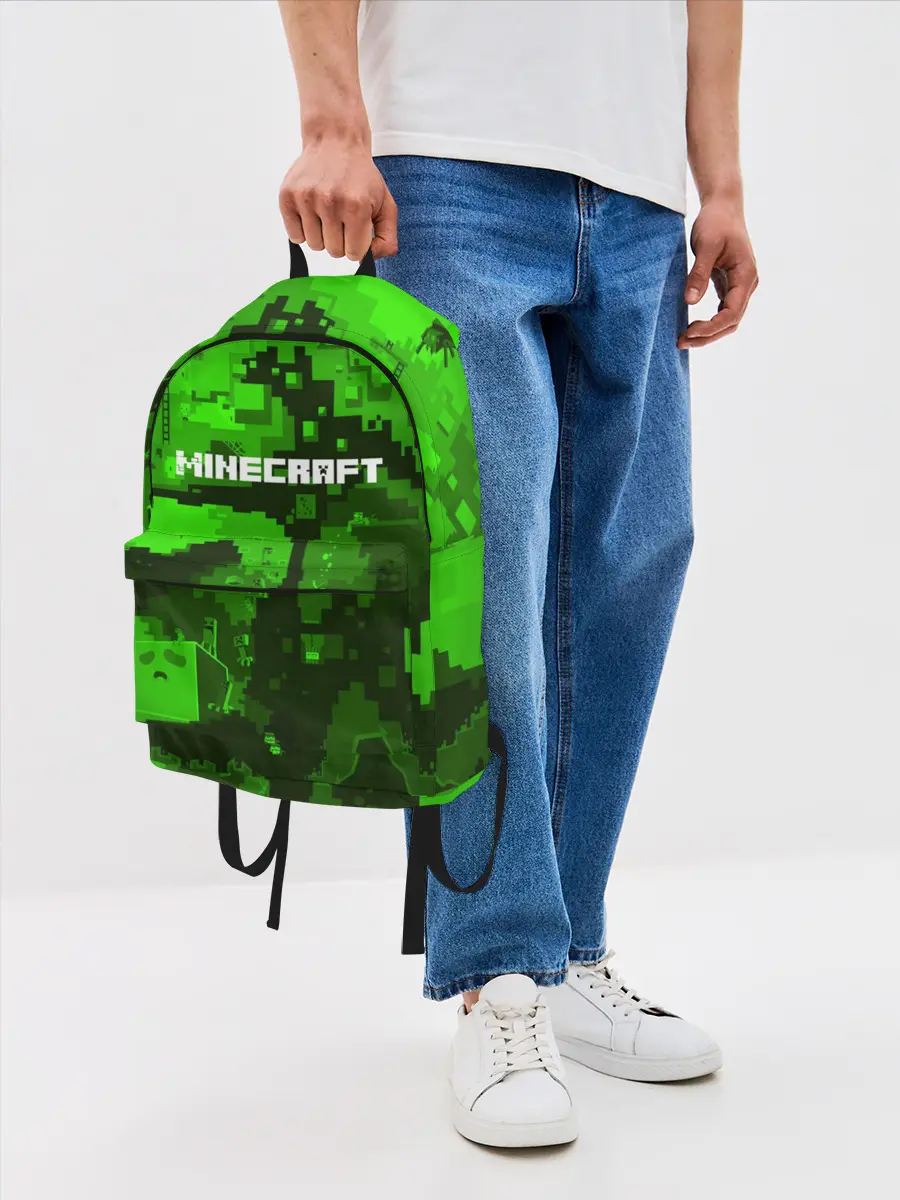 Рюкзак джинсовый / MINECRAFT